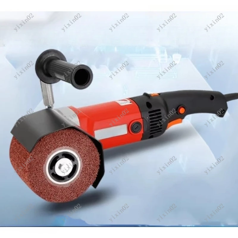 

Handheld Wire Drawing Burnishing Machine 110V 1400W Polisher Sander Tool