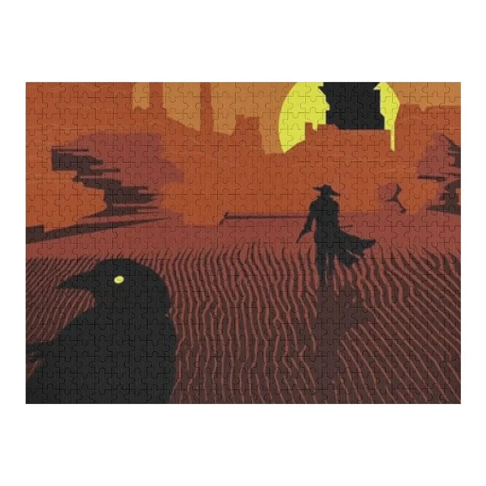 

And The Gunslinger followed Jigsaw Puzzle Custom Wooden Gift With Personalized Photo Personalized Name Christmas Gifts Puzzle