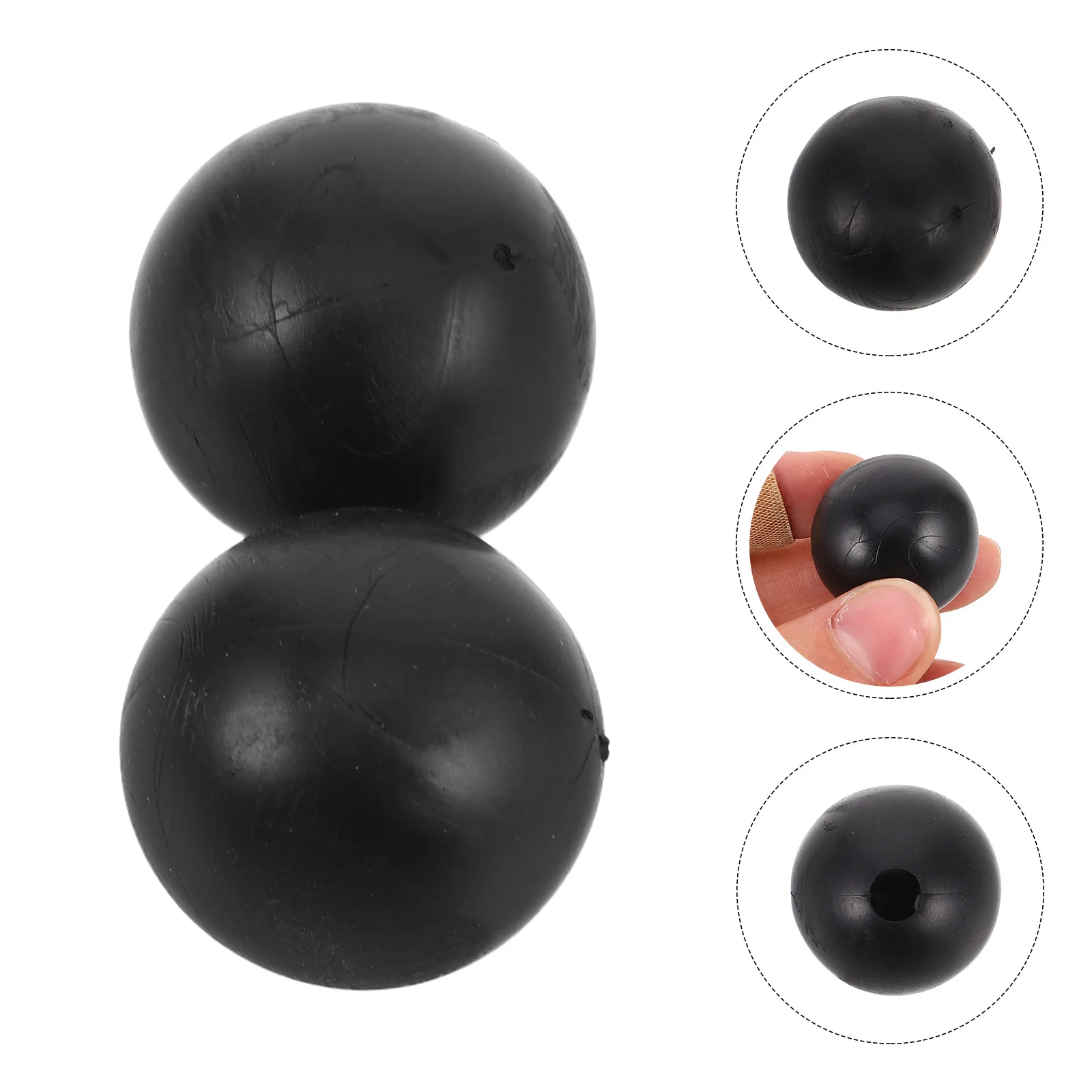 

2 Pcs Rubber Tuning Fork Holder Guitar Tuner Healing Forks Chakra Meditation Gifts Women Cello Pegs Buttons