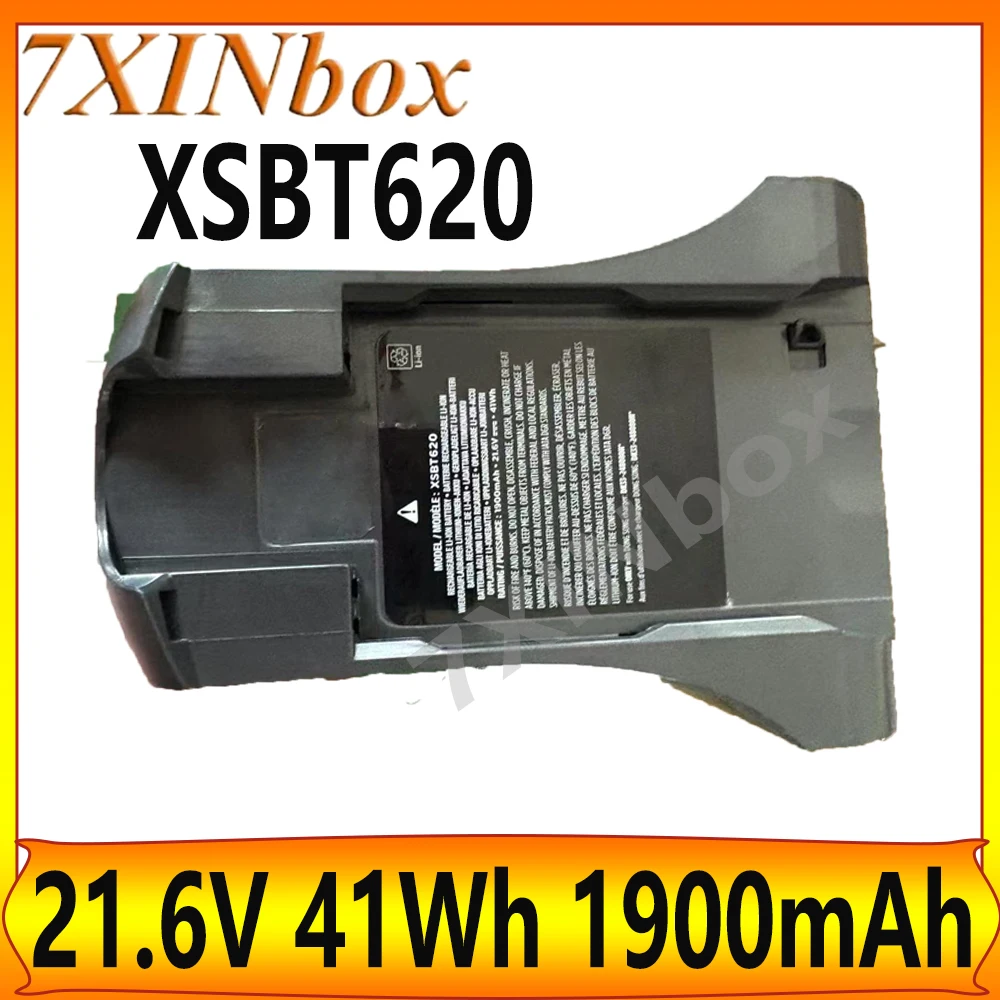 

7XINbox 1900 мАч XSBT620 21,6 В 41 Втч аккумулятор для Shark X1 X2 X3 X4 беспроводной ручной пылесос XSBT620AS новый