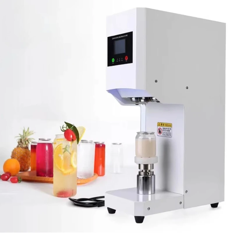 

Xiangyin Popular Automatic Can Seamer Cans PET Bottles Seamer Machine Juice Can Sealing Machine With Plastic Bottle