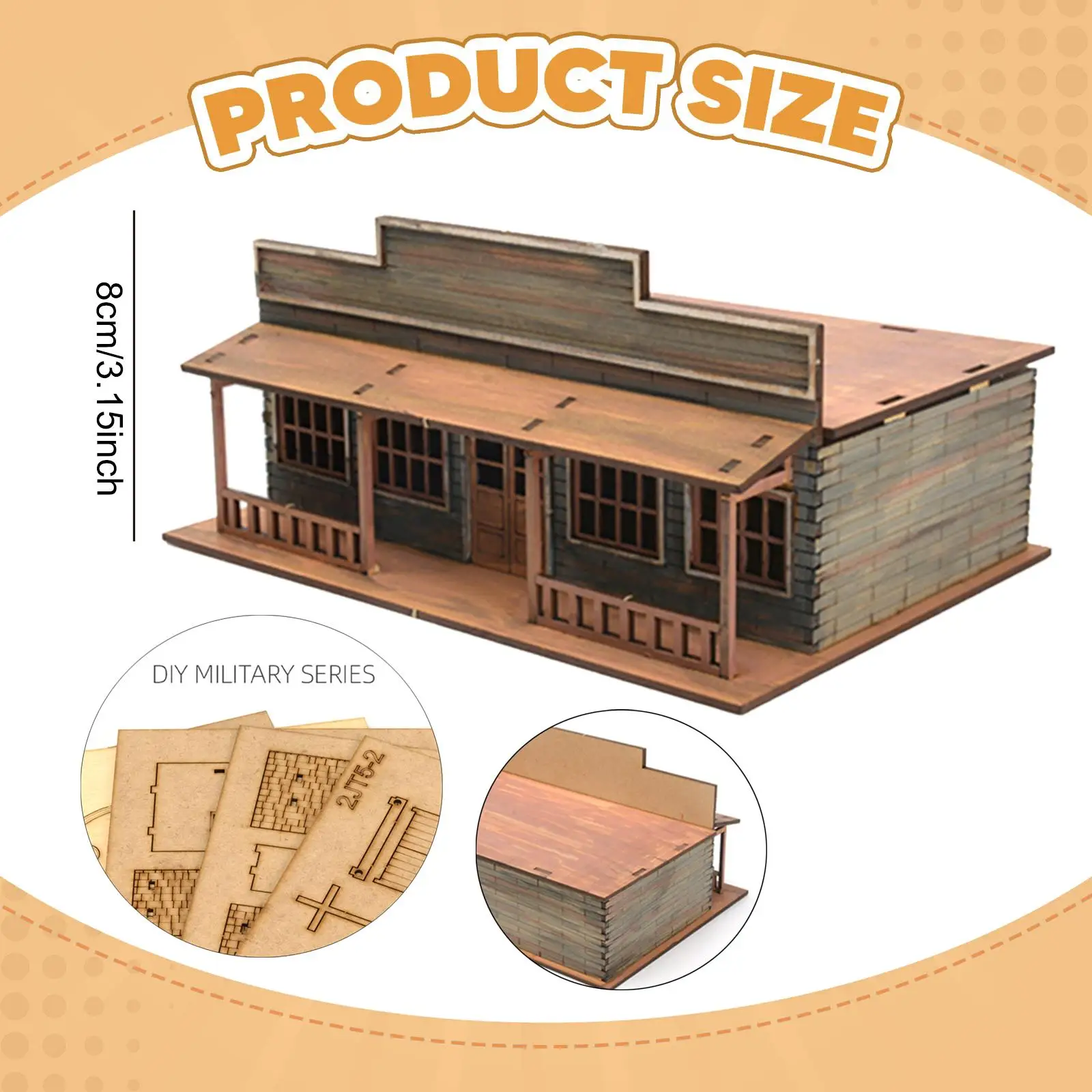 1/72 ヨーロッパのタウンハウス建物鉄道レイアウトモデル建築シーン砂テーブル小道具シーン建築モデルアクセサリー