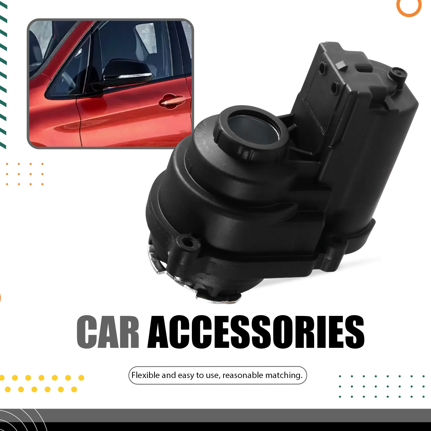 TFORU-For BMW 1Series F52 F20 F30 118I 116I 120I 125I 2012-2020 Left Side Rearview Mirror Folding Motor Assembly 3198639-2
