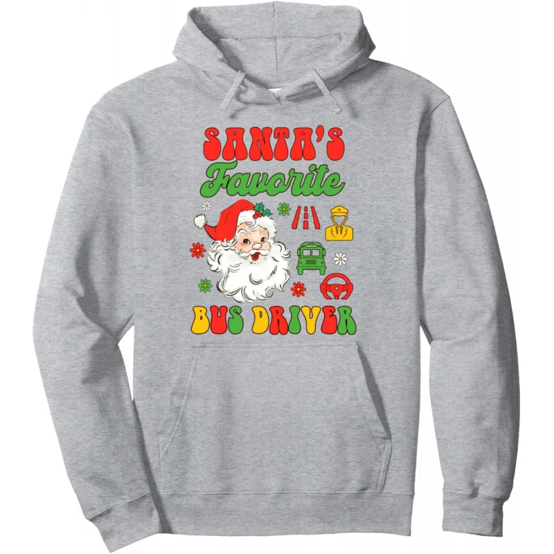 

Christmas Bus Driver Atmosphere Santa Claus Favorite Hoodie