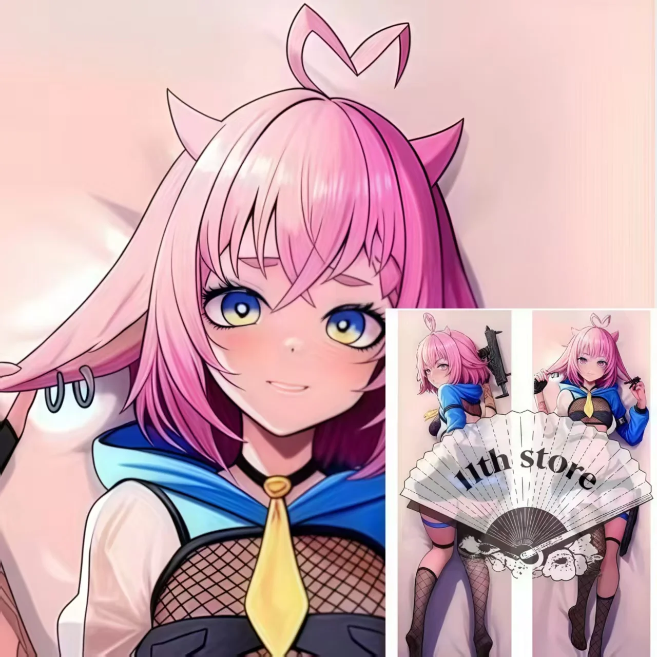 Anime Girl Pillowcase Otaku Cushion Case Cute Waifu Dakimakura Soft Hugging Throw Cover for Sofa Bedroom Home Decor Adult Gift