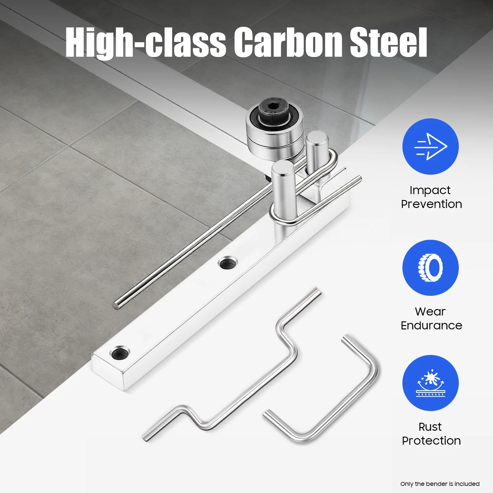 

Heavy Duty 8mm Manual Pipe Bending Tool 180 Degree Manual Tubing Bender Suitable Material Size Maximum 8 Mm Round Steel