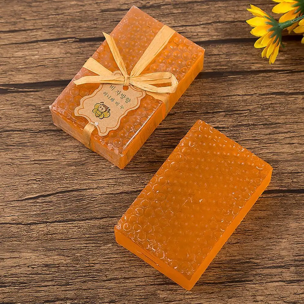 

Natural 100g Honey Kojic Acid Bath Soap Handmade Whitening Soap Peeling Glutathione Arbutin Bath Body Skin Deep Cleaning Soap