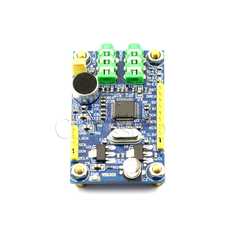 VS1053 Module MP3 player voice module audio decoding module voice module board