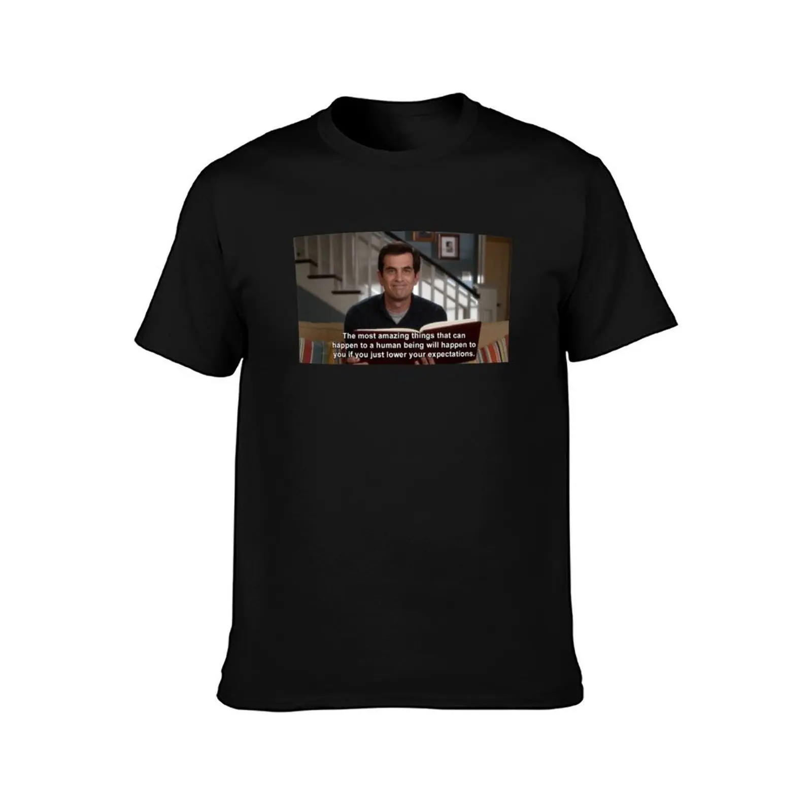 Phil Dunphy Phil_s-osophy quote Modern Family T-Shirt Summer Casual Cotton Tee Oversized Streetwear Tops Unisex Men Women