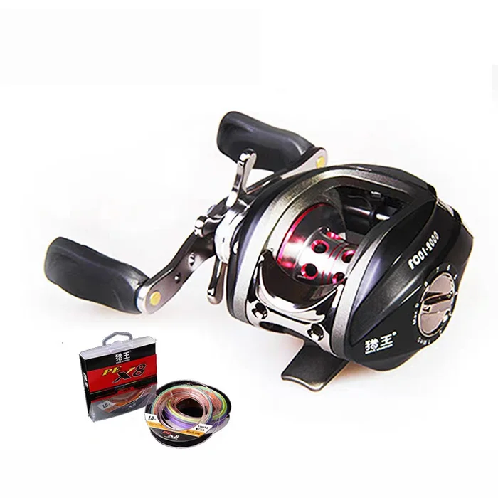 

2024 salt water casting fishing reel lightweight 9+1BB 6.3:1 baitcasting