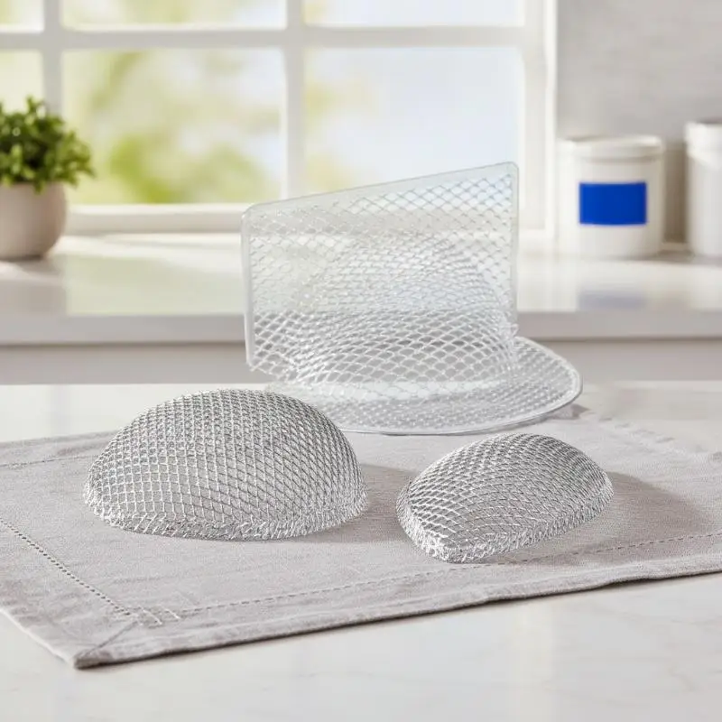 Multipurpose Bird's Nest Feather Picking Tool Durable Aluminum Mesh Shaping Mold for Commercial Bird Nest Workshop