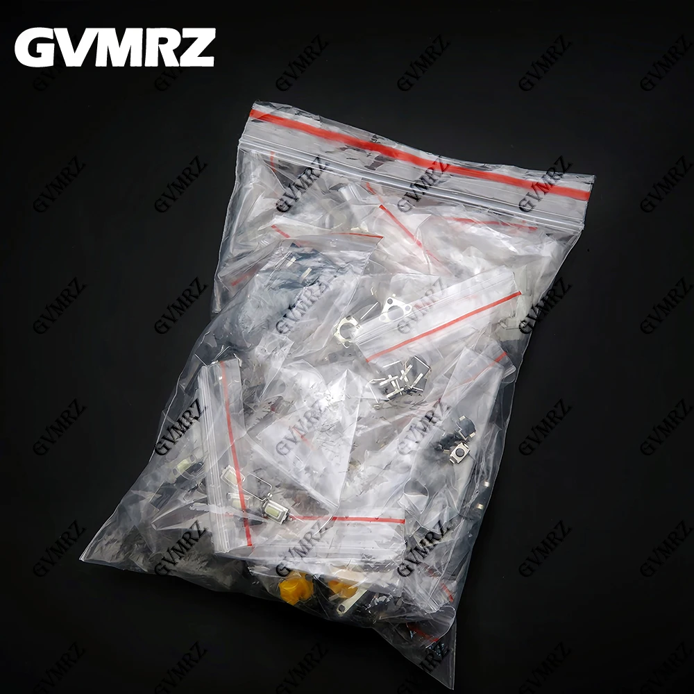 125PCS 25가지 값의 다양한 푸시 버튼 스위치 키 - Diy Electronics Repair 리뷰 및 가격