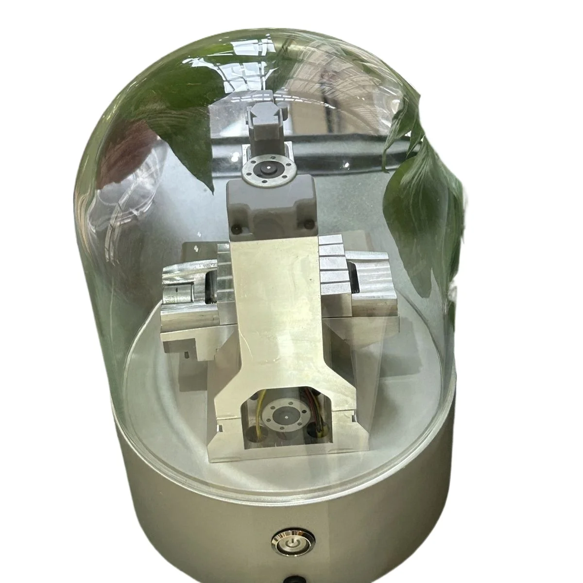 Mini CNC Machine Model Ornament Transparent Cover Digital Display Desktop DIY Educational Simulation Decoration