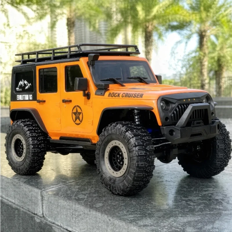 New RGT EX86100 V3 1/10 Rock Cruiser Simulation Remote Control Electric 4WD Drive Two-Speed Off-Road Climbing Rc Model With LED