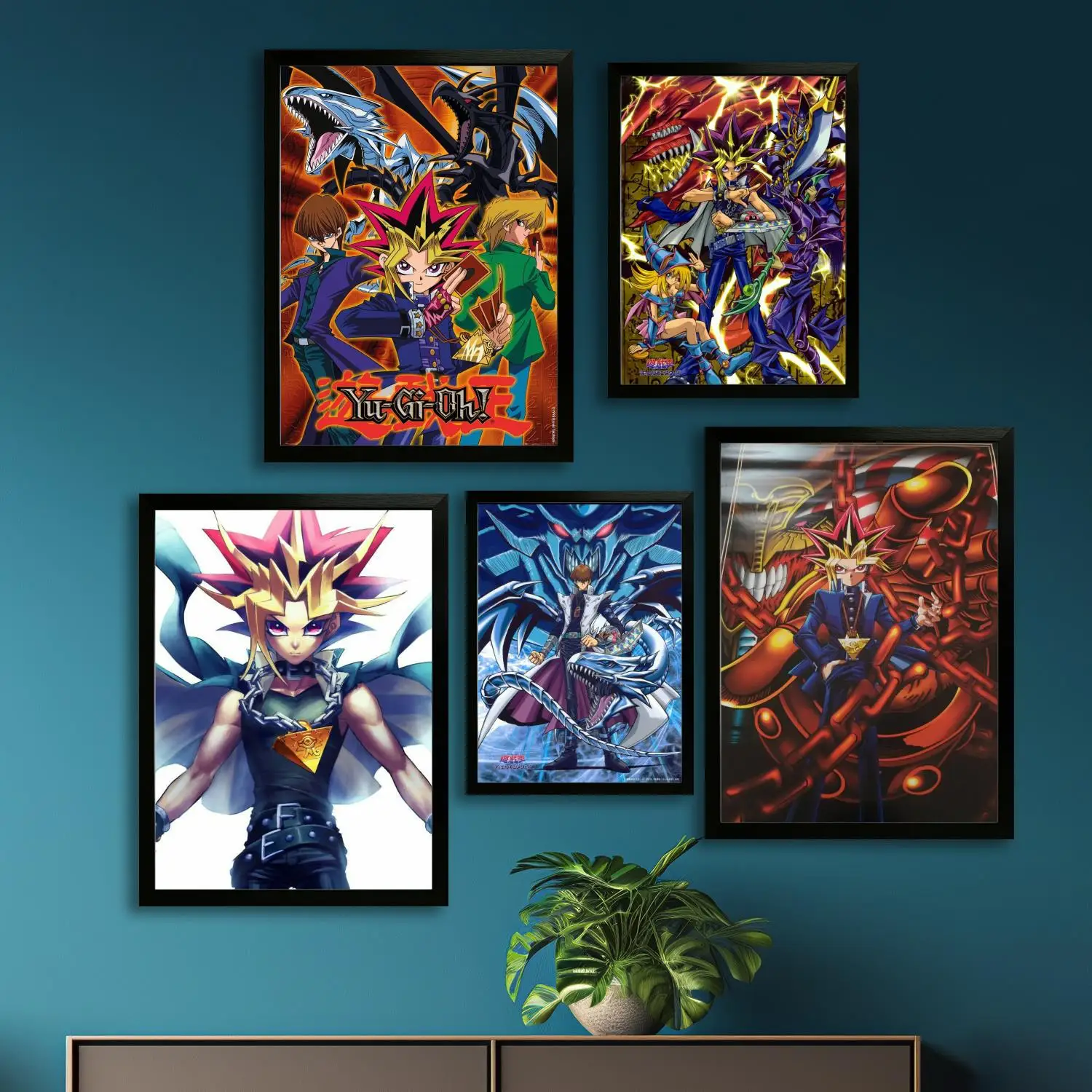 hermos yugioh Canvas Art Poster, Wall Art Picture Print, Modern Family Bedroom Decor Posters,Decorative painting