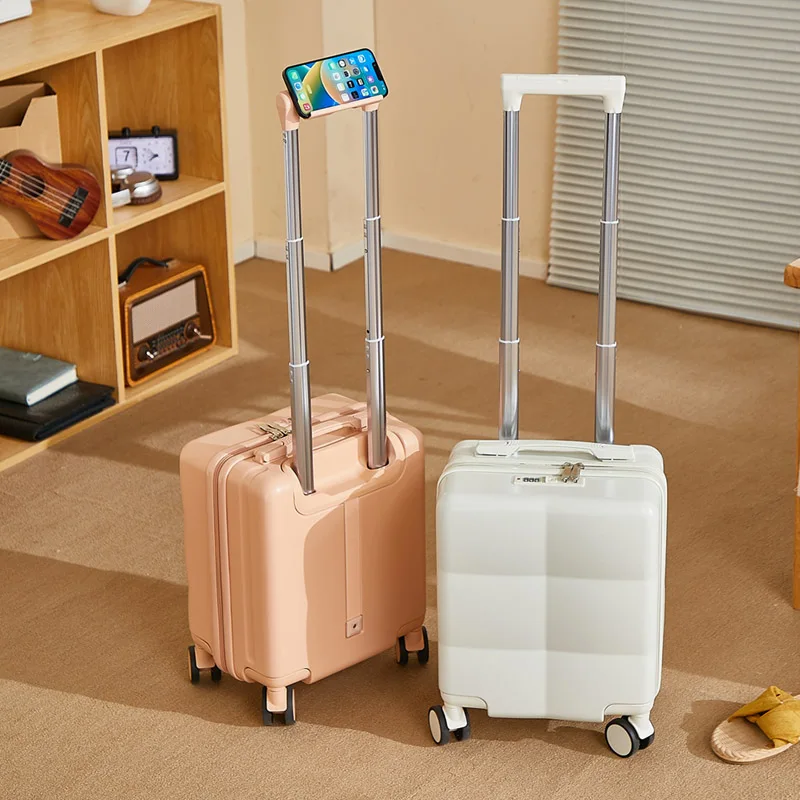 خفيفة الوزن 14 بوصة يده الأمتعة حقيبة حمل صغيرة على كلمة المرور حقيبة سفر جديدة 2025 نموذج المدمجة حقيبة محمولة المقصورة الناقل