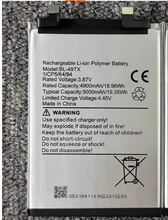 New Battery 5000mAh BL-49TX Infinix Note 30 5g BL-49TX Battery