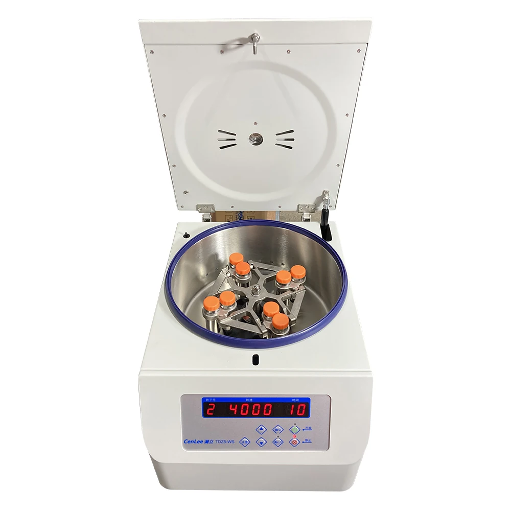 Hot Sale Laboratory Low Speed Centrifuge Machine 4000rpm 48*5ml Vacuum Tube Swing Out Rotor Horizontal Centrifuge TDZ5-WS