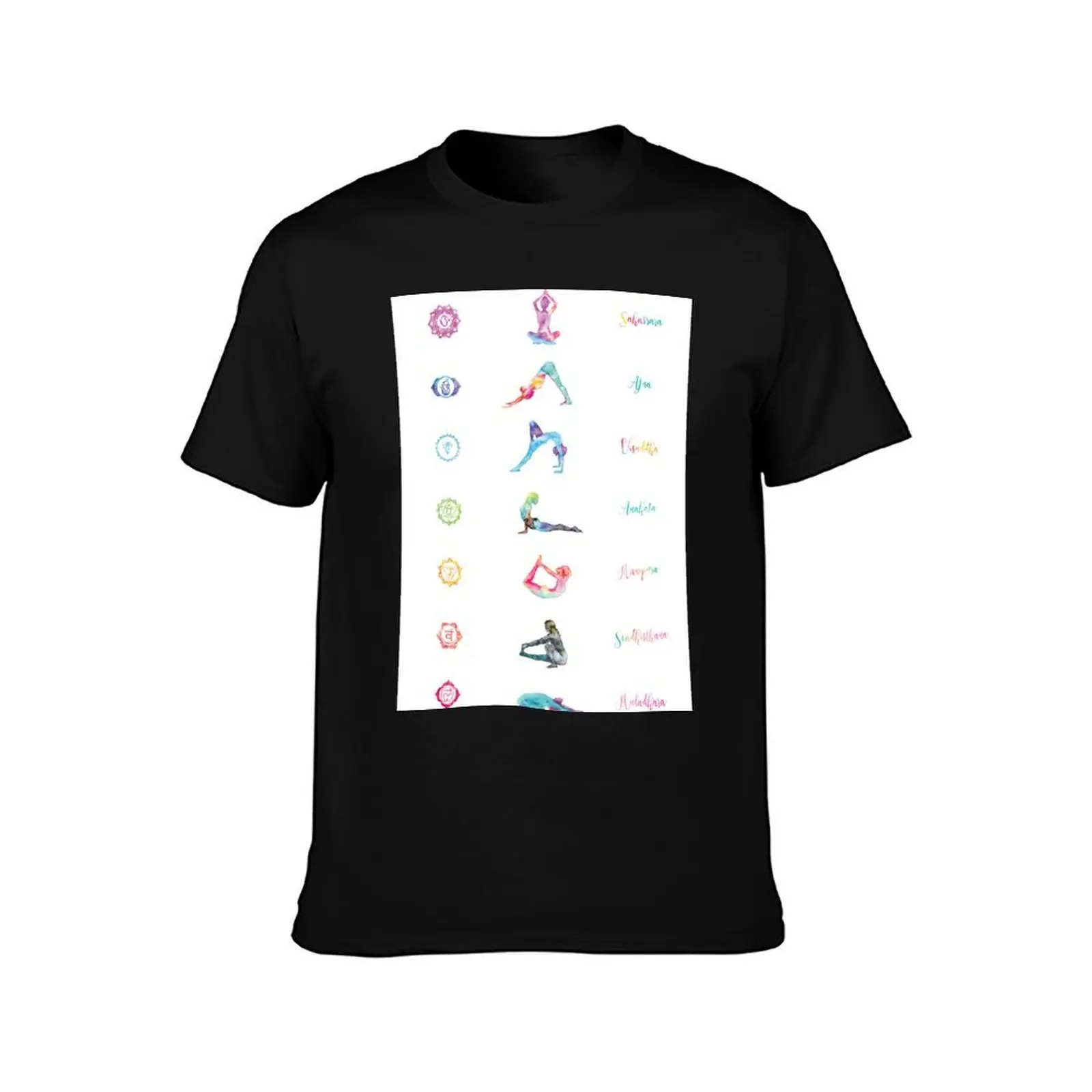 Chakra balance T-Shirt Work Outdoor T-Shirt for Men
