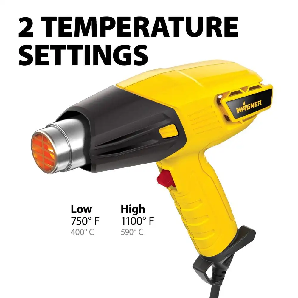 Imagem -02 - Heat Gun Geatures Dual Temperature Settings em Baixa e 1100 ° f em Alta