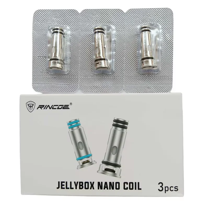 Oryginalna wymienna głowica cewki Rincoe Jellybox Nano do zestawu systemowego Jellybox Nano SE / X / Air X / Nano X / Z / F Pod