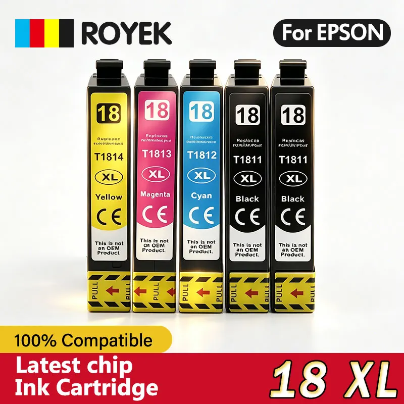 1811XL Ink Cartridge For EPSON T18XL T1811 T 1812 1813 1814 Compatible XP 215 312 412 415 202 102 302 405 205