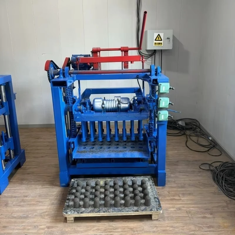 Electric Brick Press Machine Interlocking Paver Maker for Driveway Patio Construction Landscaping Sustainable Building Material - view 5