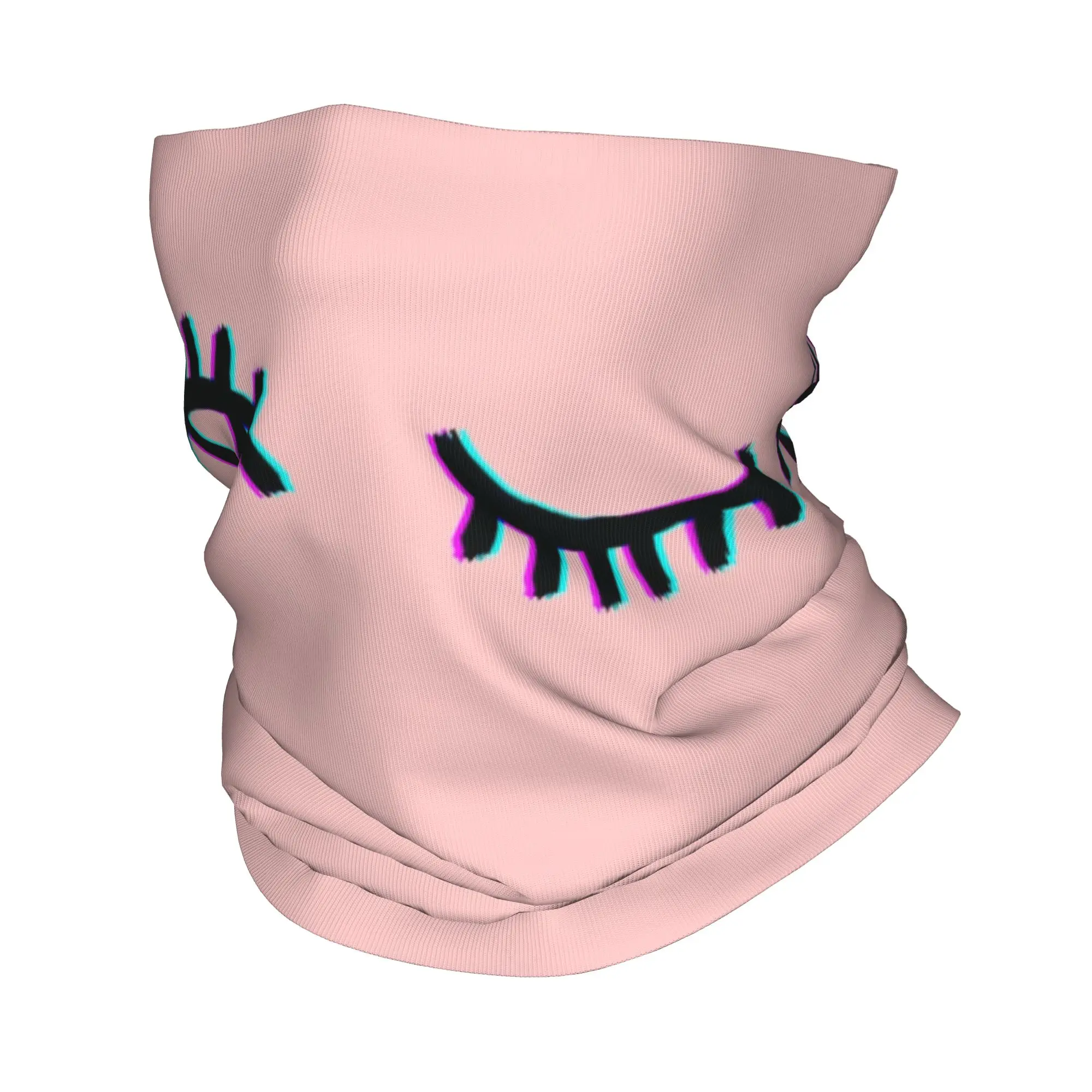

Wink Glitch Magic Eye Bandana Neck Cover Мультяшная маска для ресниц Wink Шарф Теплая маска для лица Велоспорт для мужчин Женщин Взрослых Зима