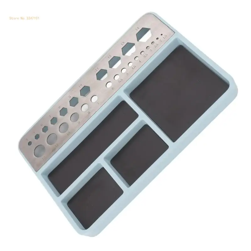 Pad Screw Tray Small Screw Plate Storage Box for Phone Repair Tools Dropship