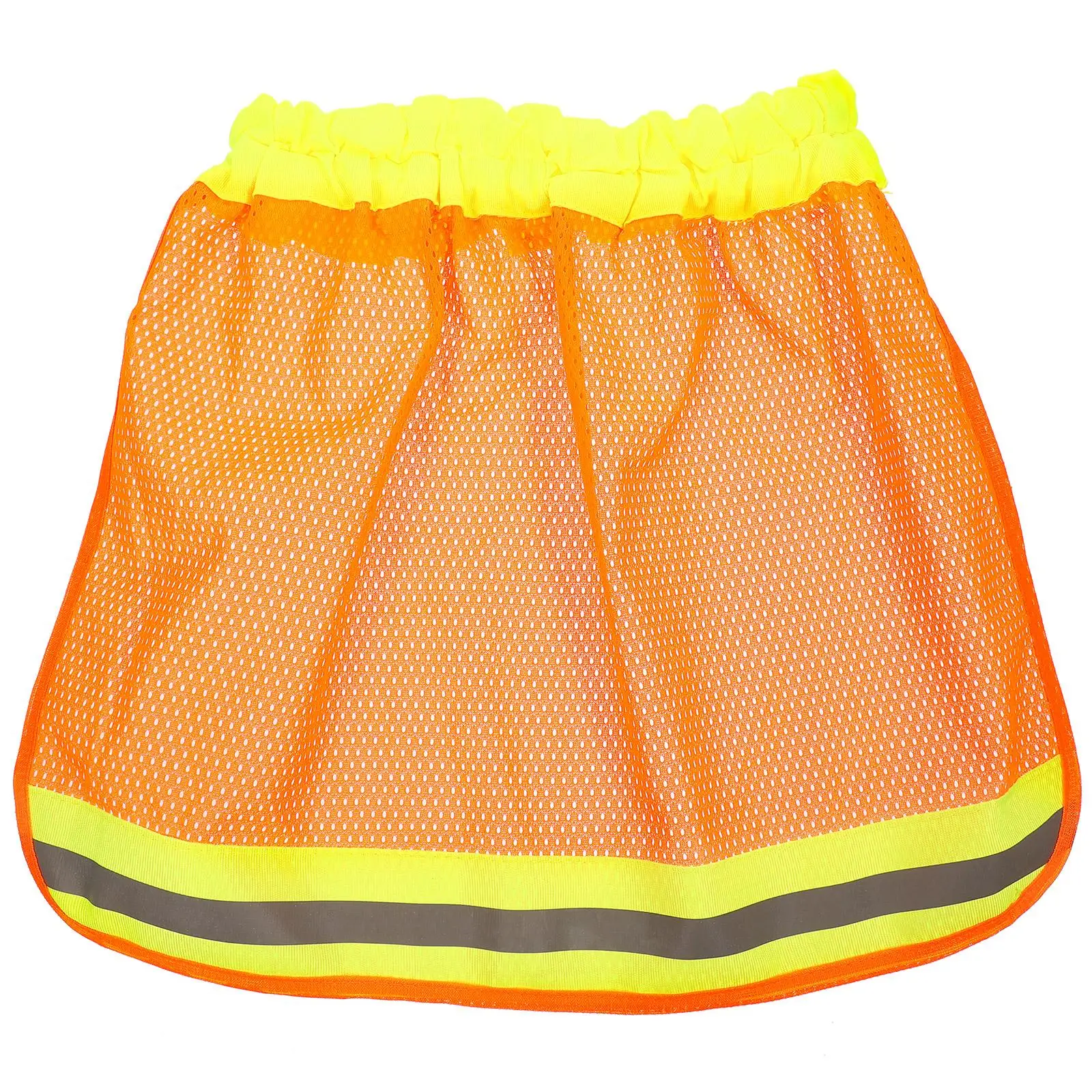 

Reflective Hard Hat Shade Cover Sun Protection Visor Brim Mesh Breathable Construction Workers SafetyHelmet Accessories Foldable