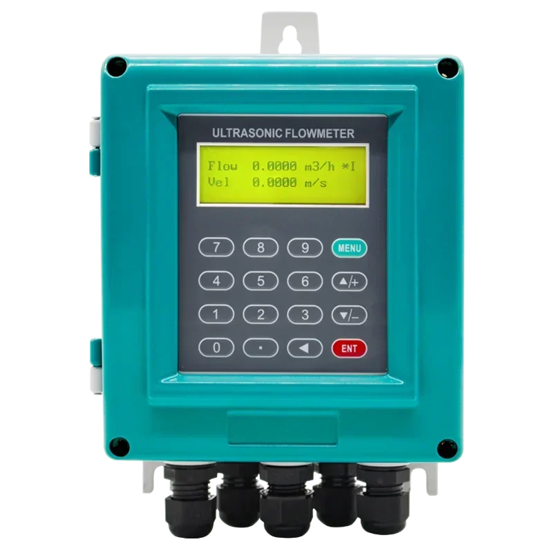 

2026 Premium f Remote display clamp on sensor pulse output ultrasonic flow meter wall mounted