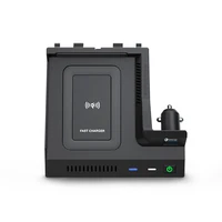Cargador inalámbrico para Mercedes Benz W205 C43 C63 AMG GLC43 GLC63 X253 Clase C /GLC accesorios de almohadilla de carga USB para teléfono móvil