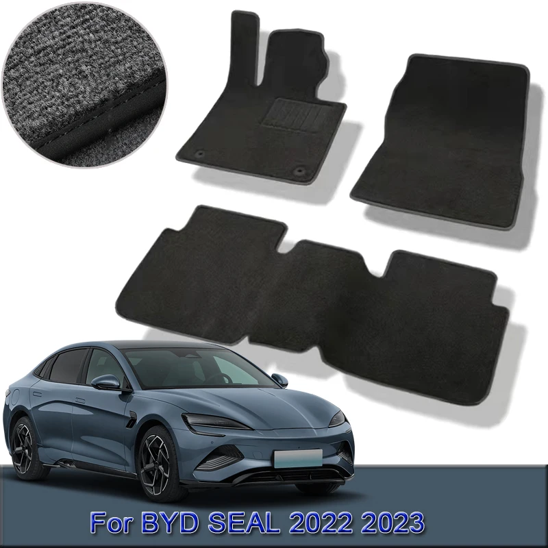 

Custom Car Floor Mats Fit For BYD SEAL 2022 2023 Waterproof Non-Slip Floor Mats Interior Carpets Rug Foot Pads Auto Accessories