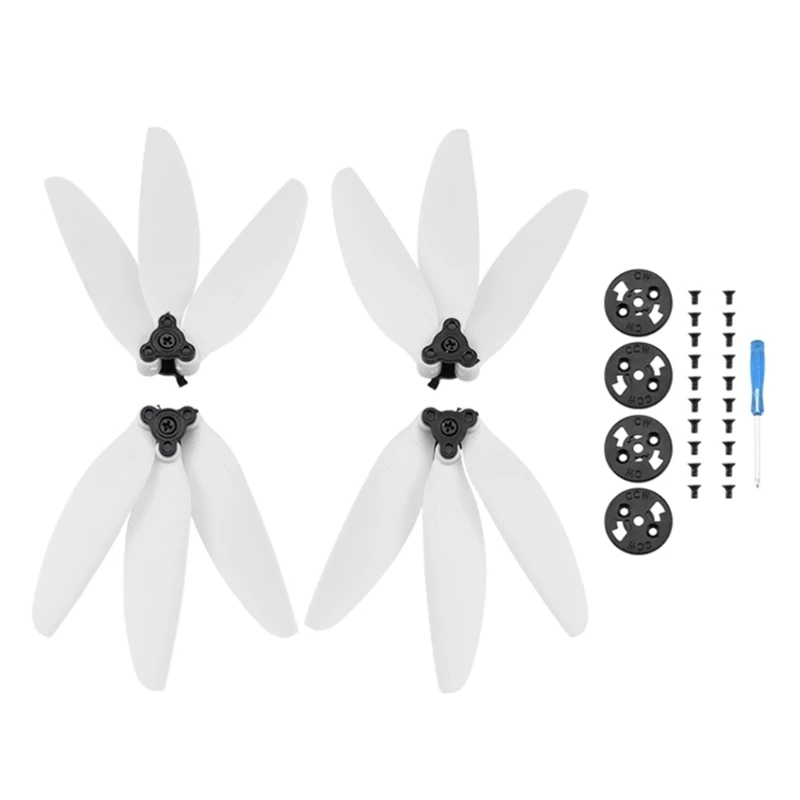 C1FB 2 Pairs Low Noise Propeller for mavic Mini 2/for  Mini Flying Wing 3-Blade