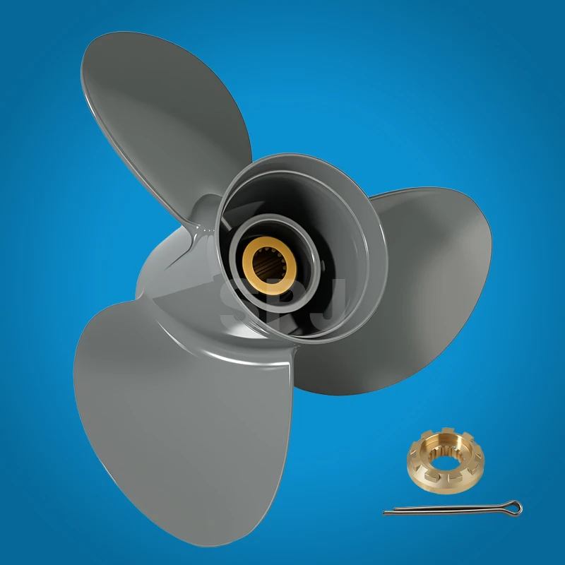 

Пропеллер 15x15 для подвесных моторов Honda 115/13/150/200/225/250 л.с., алюминиевый, OEM-качество, улучшенная версия, 15 шлицов, правое вращение