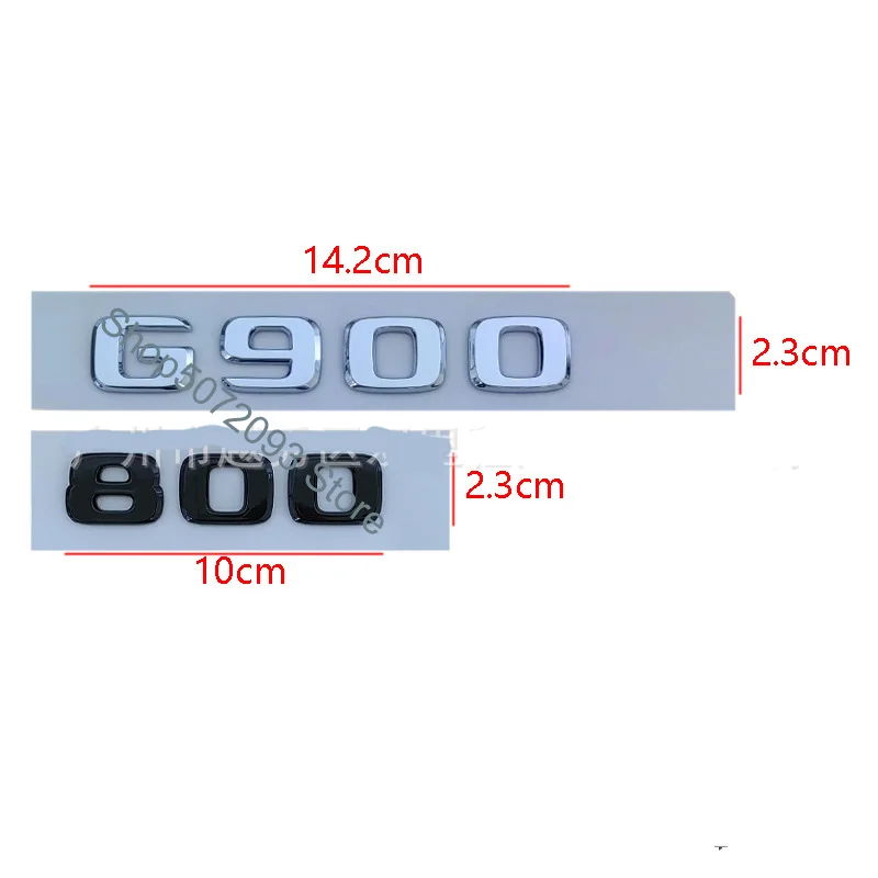 Suitable for New G-class Modified Car Logo G700 800 900 Displacement Standard Rear Tail Iabel Car Sticker