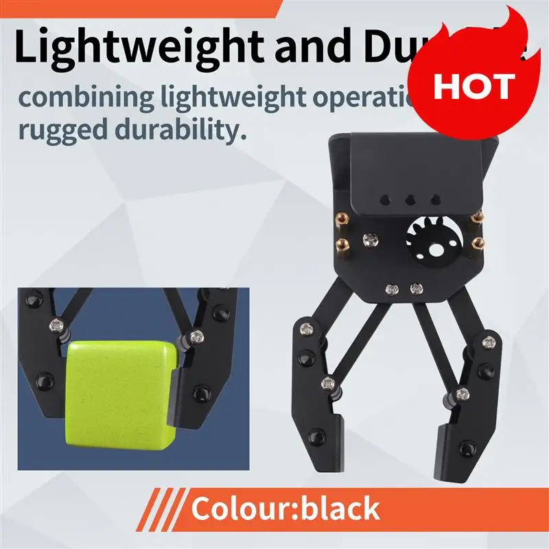 Open Robot Large Claw Gripper Robot Manipulator For Robot Arm DIY Kit Programmable Robot Claw-B27C