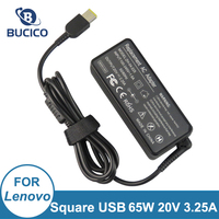 20V 3.25A 65W USB AC Power Laptop Adapter Battery Charger For Lenovo Thinkpad X270 X260 G400 T440S E440 E450 E550 E560 E431G5070