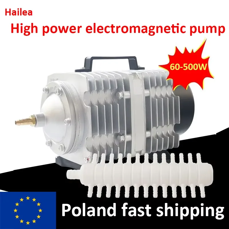 HAILEA ACO Aquarium Electromagnetic Air Pump Aeration Pump High Power Oxygen Pump Aerator Oxygenator Fish Pond 300W 380W 500W
