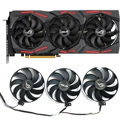 3 шт. 87 мм постоянный ток 12 в 5600 а 7 контактов RX5700XT охлаждающий вентилятор GPU для ASUS Rog Strix RX 5700XT 5700XT RX5700 Вентилятор охлаждения графики