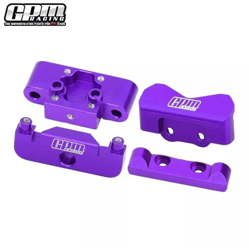 GPM 7075 Alloy Front Bulkhead & Rear Pin Mounts For LOSI 1/24 Micro-B 2WD Buggy RC Upgrade Parts