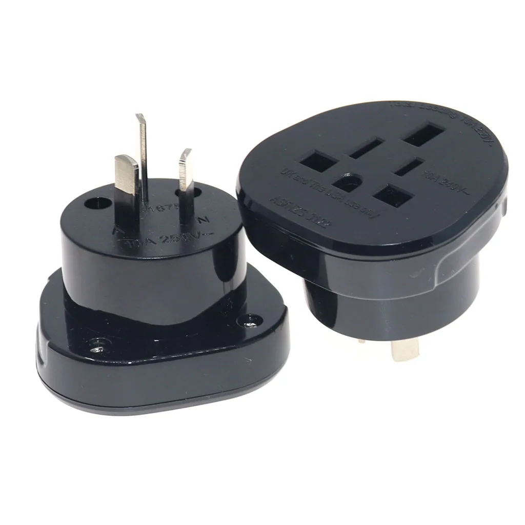 Travel Adapter 3 pin New Zealand Australia Travel Plug Universal US/UK/EU to AU/NZ Plug Converter AC Power Home Plug