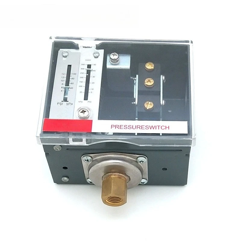 LF56 Steam Differential Pressure Switch Adjustable Pressure Controller Boiler High Pressure Control Component