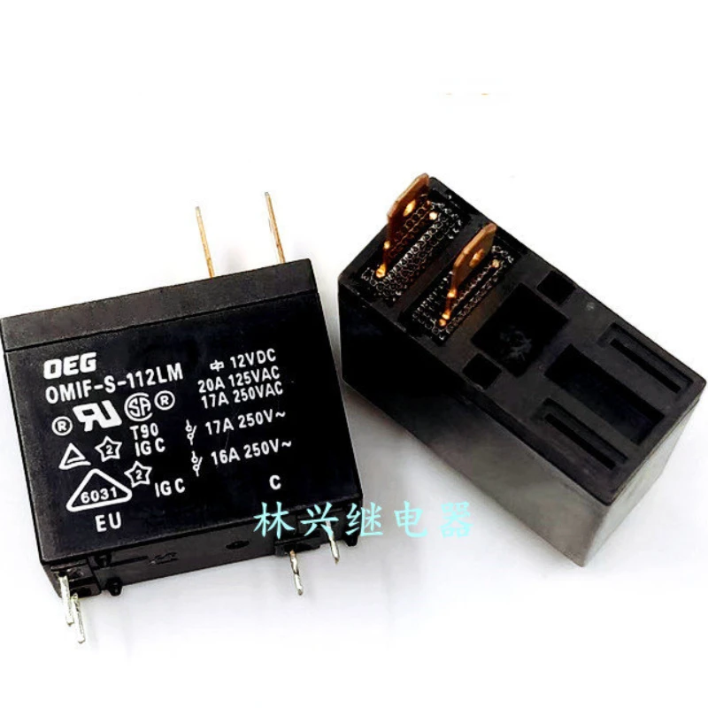 1pcs/lot 100% original genuine relay:302WP-1AH-C M02 OMIF-S-112LM MPL-112-A 12VDC Water heater microwave relay