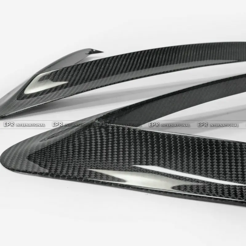 Q50 Q50S EPR AM Q50 غطاء محرك السيارة ذو فتحات تهوية من الكربون
