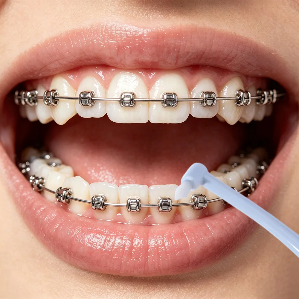 Soft Interdental Tooth Brush Wisdom Tooth Whitening Teeth Orthodontic Teeth Braces Cleaning Thin Fissure Pointed Toothbrush