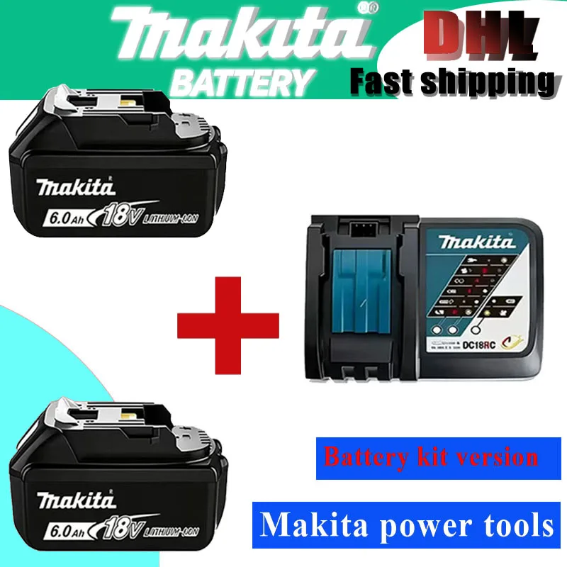 Batterie Makita 18V pour outils électriques Makita 18V La batterie rechargeable Makita BL1860B 18V peut remplacer la BL1850B LXT400