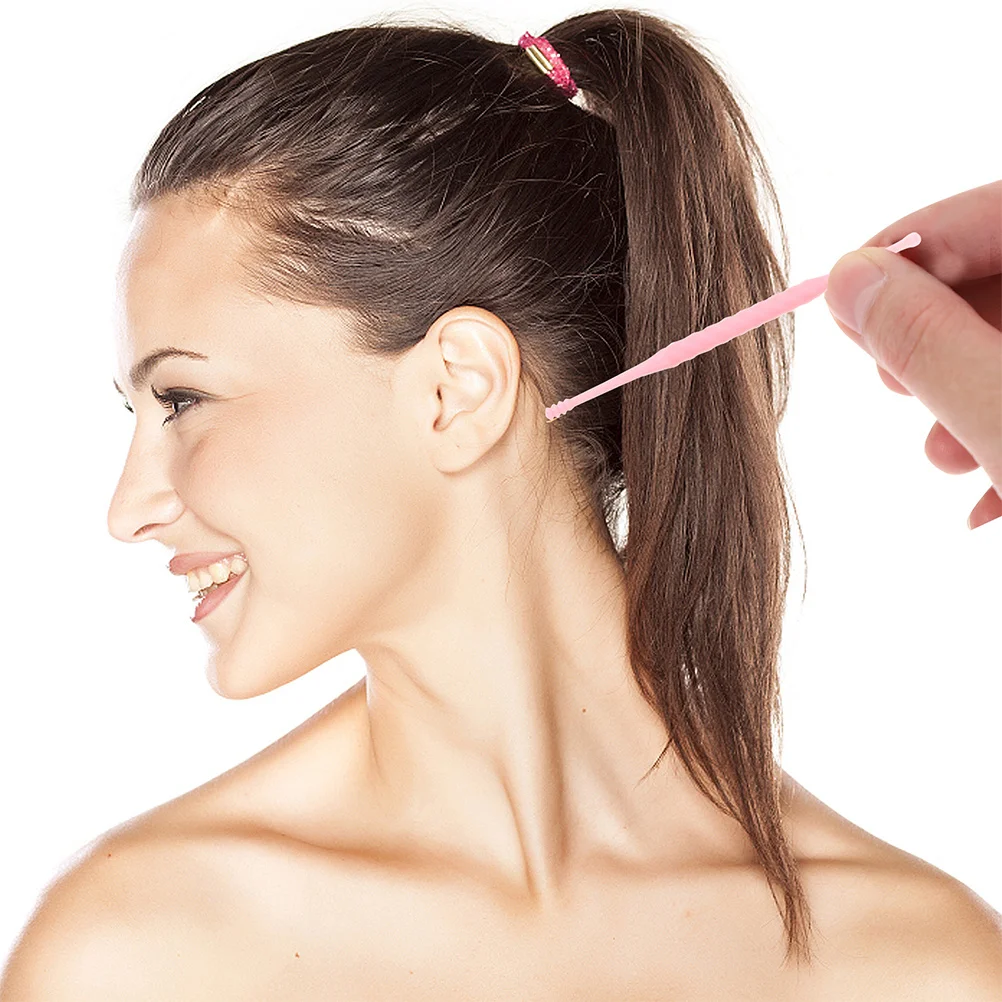 

10pcs Wax Removal Tool Ear Cleaner Spoon Reusable Portable Spiral Scoop For Personal Care Ear Picks Wax Remover