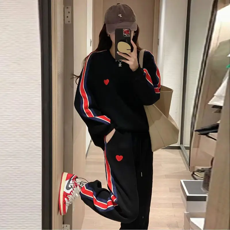 Women Pant Sets 2023 Hoodies Tracksuit Women Two Piece Set Women\'s Winter Set Women\'s Tracksuit Pants Sets Hoodie Women\'s Suit