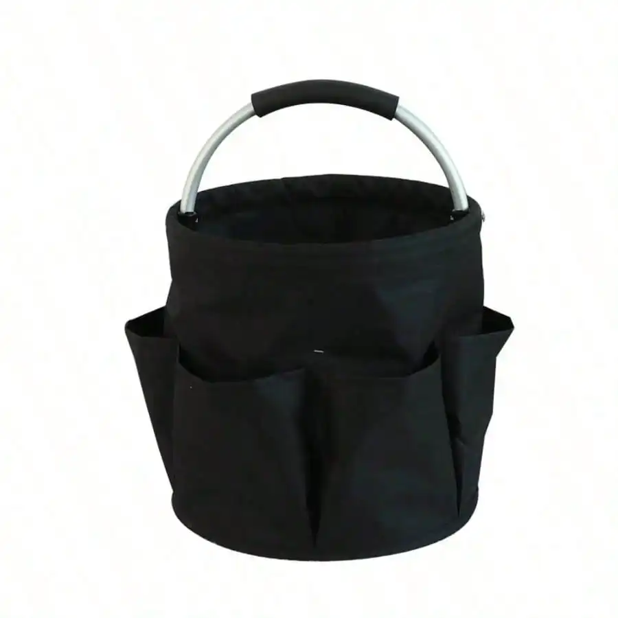 20L Camping Shower Bag, Foldable Cleaning Agent Organiser Oxford Fabric Garden Tool Bag Storage Cleaning Supplies With Handle Detailing Bag For Day Travel Hiking BBQ image 3